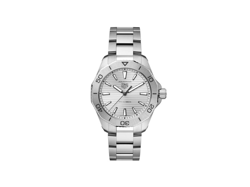 Tag Heuer Aquaracer Professional 200 Silver Watch with Steel Strap