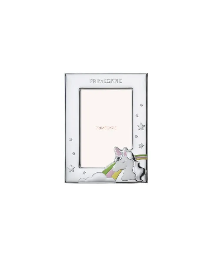 Monture Le Bebé Primegioie en PVD Argent avec Licorne
