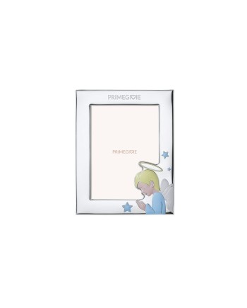Le Bebé Primegioie frame in PVD Silver with Little Angel