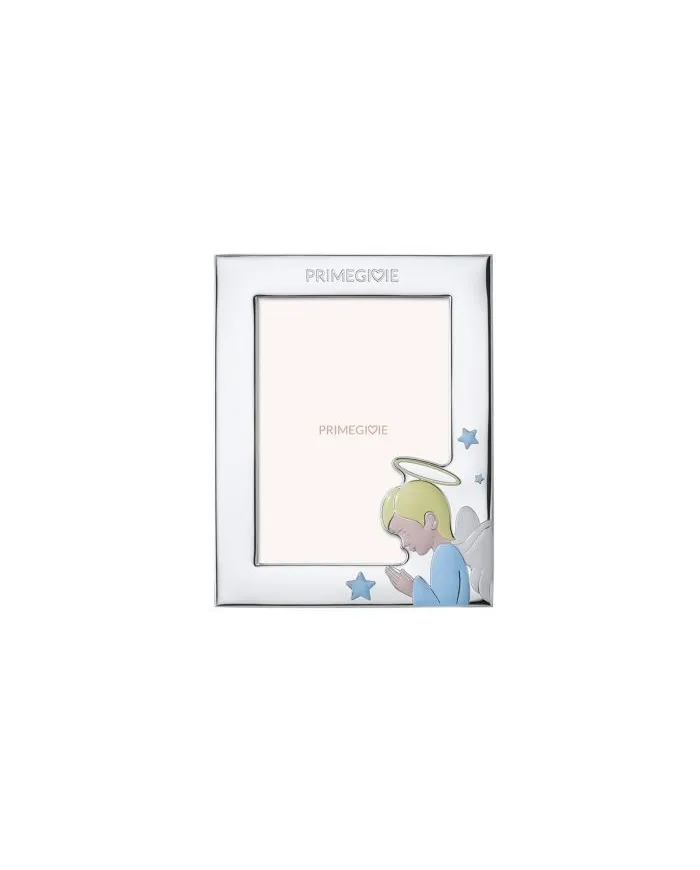 Le Bebé Primegioie frame in PVD Silver with Little Angel