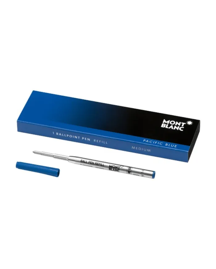 Recharge Montblanc pour stylo bille Pacific Blue