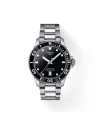 Montre Tissot Seastar 1000 40 mm avec cadran noir et bracelet en acier