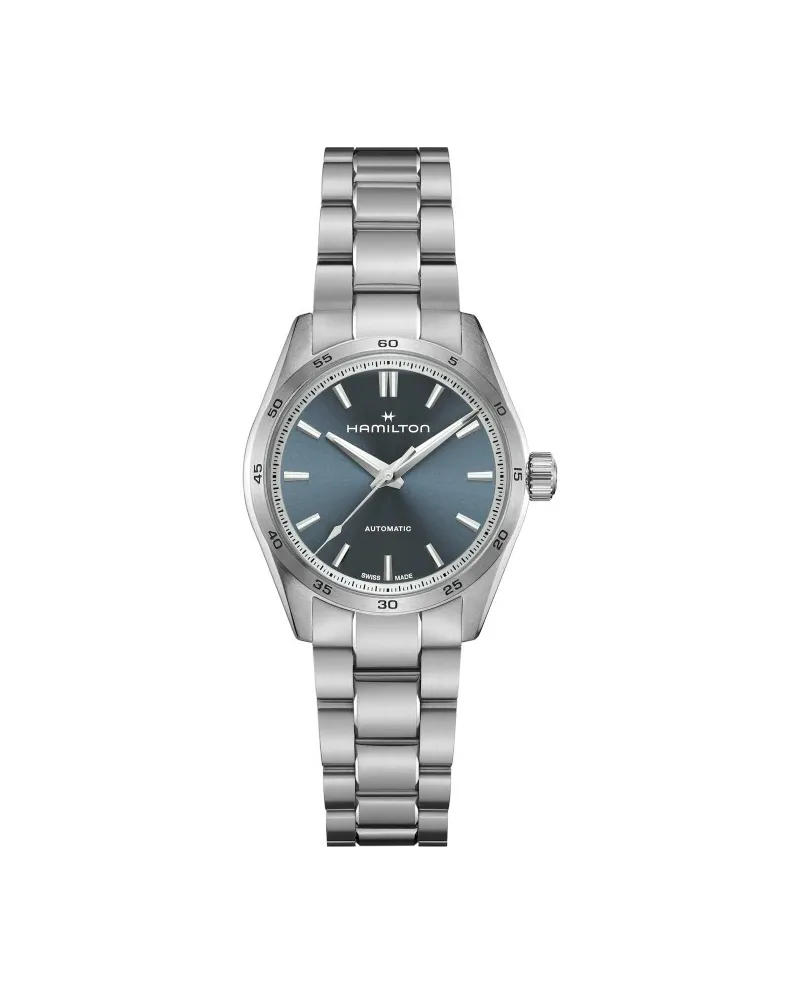 Orologio Hamilton Jazzmaster Performer Auto con Quadrante Blu e Cinturino in Acciaio Orologio Hamilton Jazzmaster Performer Auto con Quadrante Blu e Cinturino in Acciaio