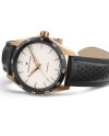 Orologio Hamilton Jazzmaster Performer Auto Pvd con Quadrante Bianco e Cinturino in Pelle