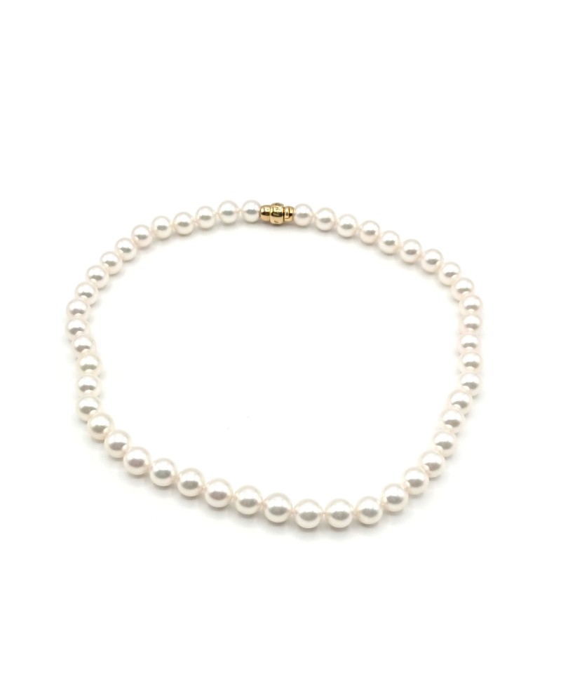 Collana Blu Lagoon by Mikimoto con Perle e Oro Giallo
