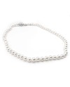 Collier Mikimoto avec Perles et Or Blanc
