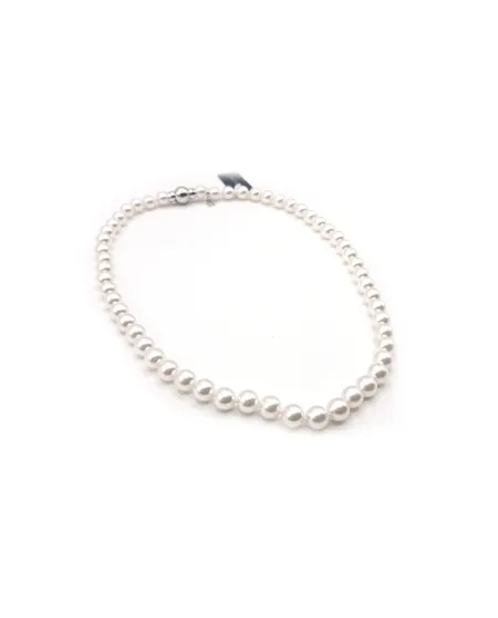 Collana Mikimoto con Perle e Oro Bianco