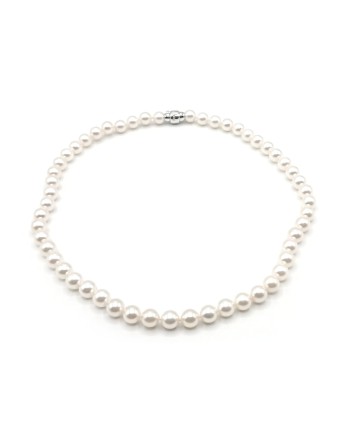 Collier Mikimoto avec Perles et Or Blanc