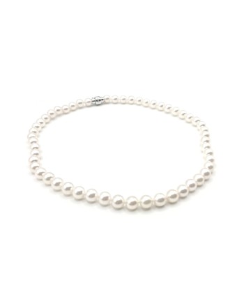Collana Mikimoto con Perle e Oro Bianco