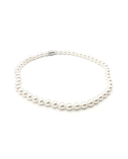 Collier Mikimoto avec Perles et Or Blanc