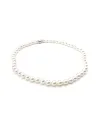 Collier Mikimoto avec Perles et Or Blanc