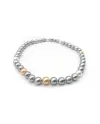 Collana Mikimoto con Perle Multicolor e Oro Bianco