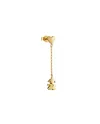 Le Bebé Les Petits Single Earring in Yellow Gold with Baby, Heart and Diamond