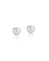 Le Lune Classic Coscia Earrings with 4.5/5 mm Pearls and White Gold