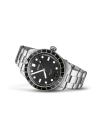 Orologio Oris Divers Sixty-Five 12H con Quadrante Nero e Cinturino in Acciaio