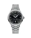 Montre Mido Multifort Powermind noire avec bracelet en acier