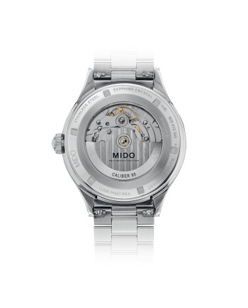 Orologio Mido Multifort Powermind Nero con Cinturino in Acciaio
