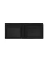 Portafoglio Montblanc Sartorial in Pelle Nera a 8 Scomparti e 2 Tasche Trasparenti