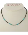 Rajola Andrea Long Necklace with Spinels and Hematite