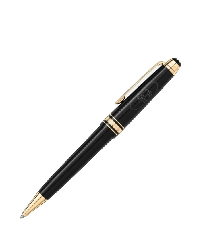 Montblanc Midsize Meisterstuck Ballpoint Pen Around the World in 80 Days