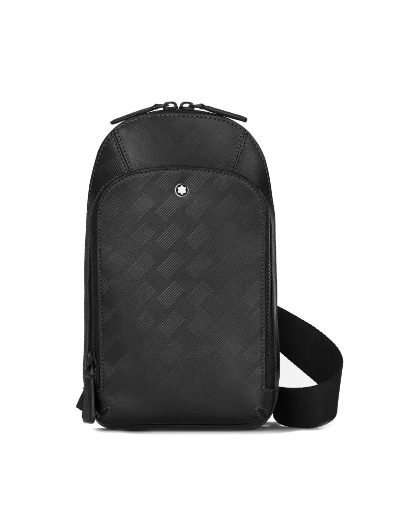 Montblanc Extreme 3.0 Shoulder Bag in Black Leather