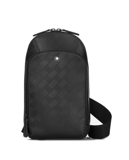 Borsa a Tracolla Montblanc Extreme 3.0 in Pelle Nera