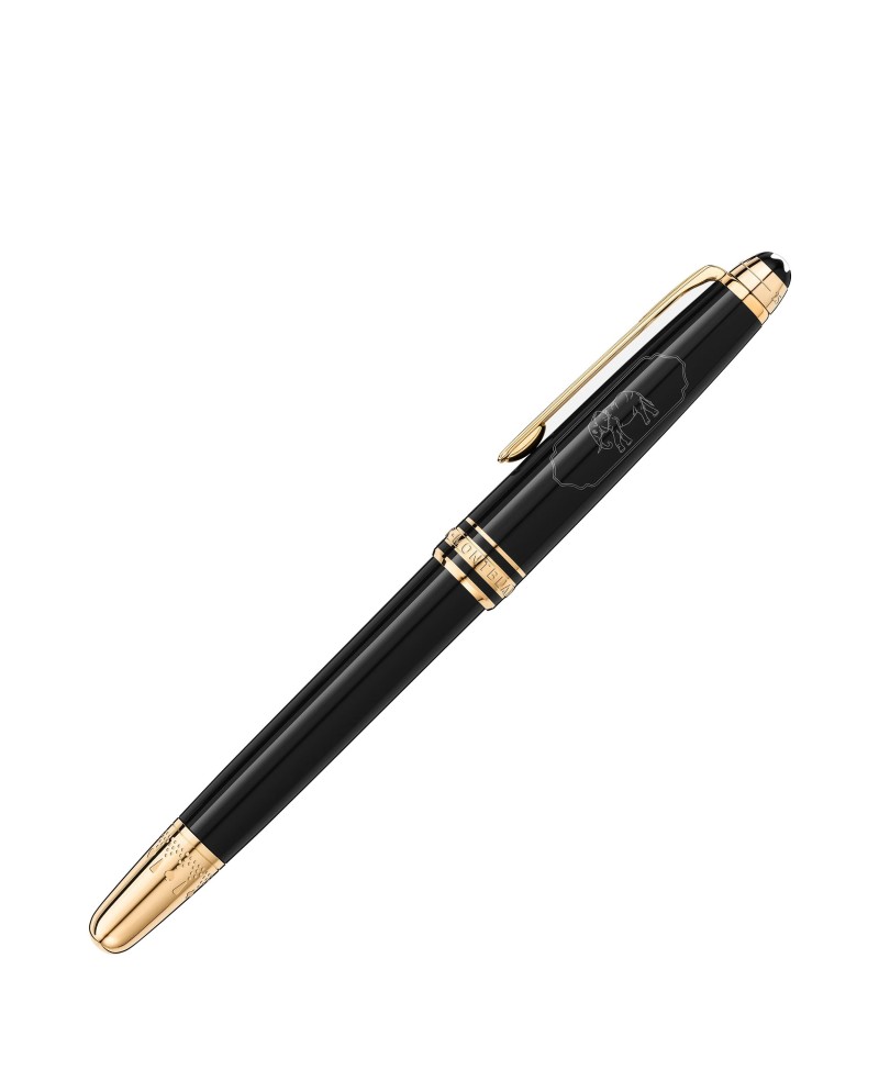 Stylo roller Montblanc Classique Meisterstuck Le tour du monde en 80 jours