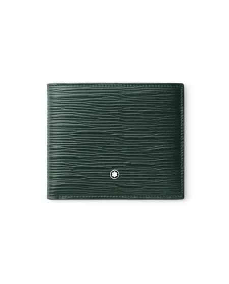 Portafoglio Montblanc Meisterstuck 4810 in Pelle Verde a 8 Scomparti