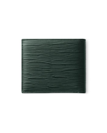 Montblanc Meisterstuck 4810 Wallet in Green Leather with 8 Compartments