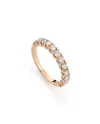 Anello Buonocore Eternity in Oro Rosa con Diamanti
