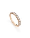 Buonocore Eternity Ring in Rose Gold with Diamonds