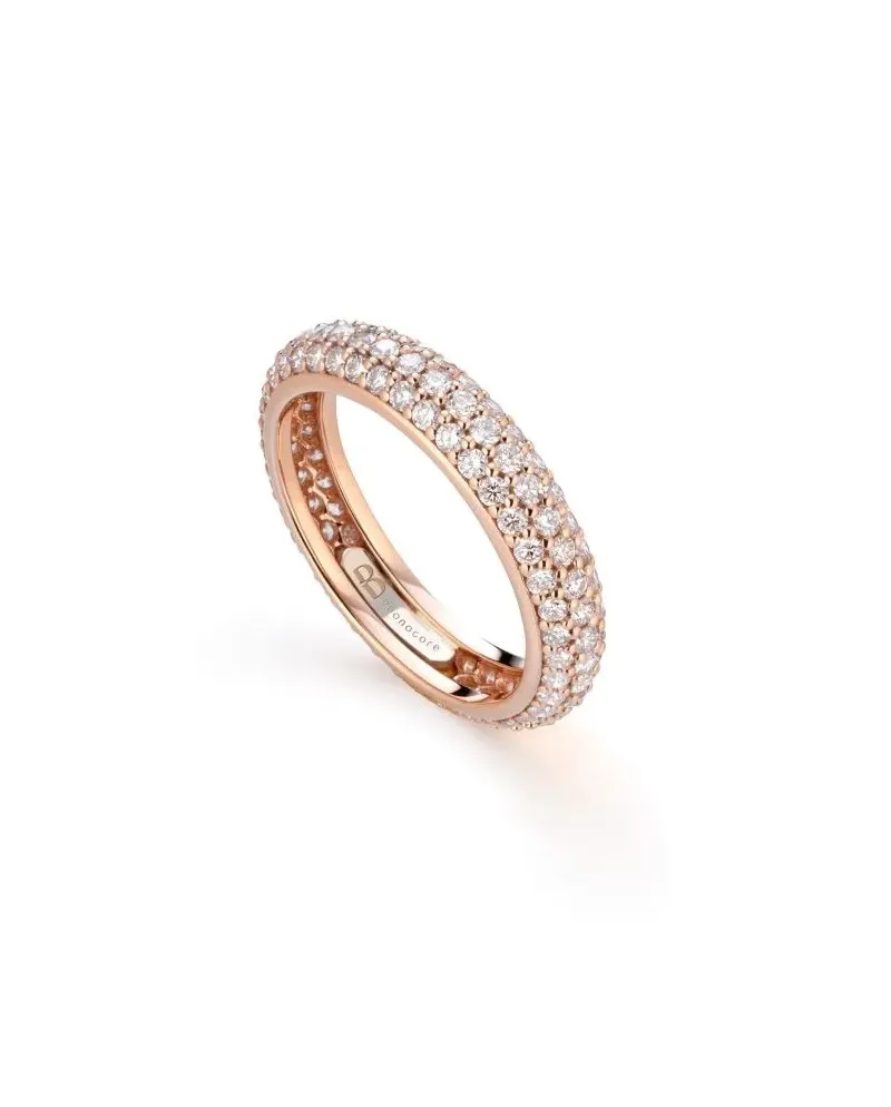 Buonocore Eternity 5.0 Ring in Rose Gold with Diamonds