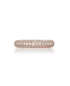 Buonocore Eternity 5.0 Ring in Rose Gold with Diamonds
