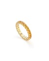 Buonocore Eternity Ring in Yellow Gold with Yellow Sapphires