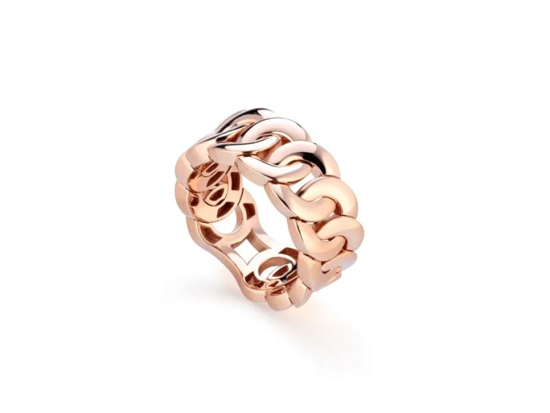 Buonocore Noon Groumette Ring in Rose Gold
