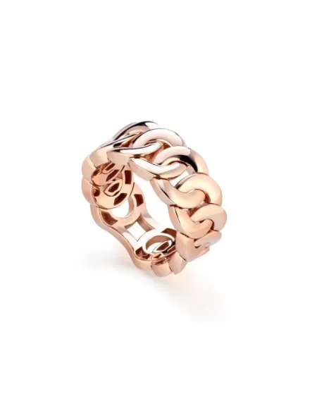 Bague Buonocore Noon Groumette en Or Rose