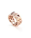 Anello Buonocore Noon Groumette in Oro Rosa
