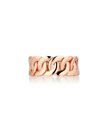 Buonocore Noon Groumette Ring in Rose Gold
