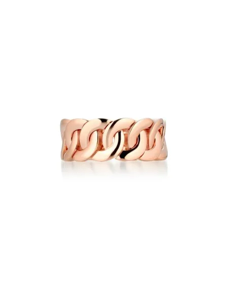 Anello Buonocore Noon Groumette in Oro Rosa