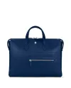 Montblanc Meisterstuck Selection Soft Briefcase in Blue Leather