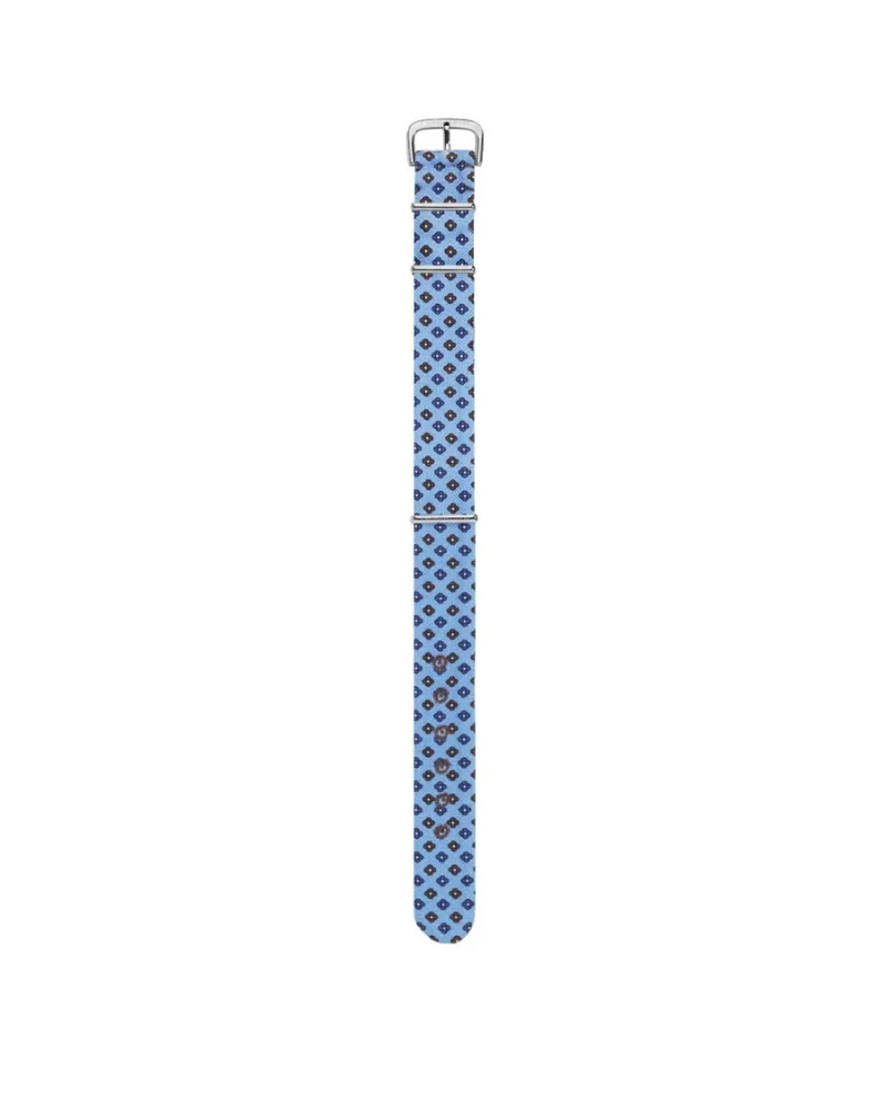 Cinturino Calabritto28 Arcamone Azzurro Marrone 20 mm