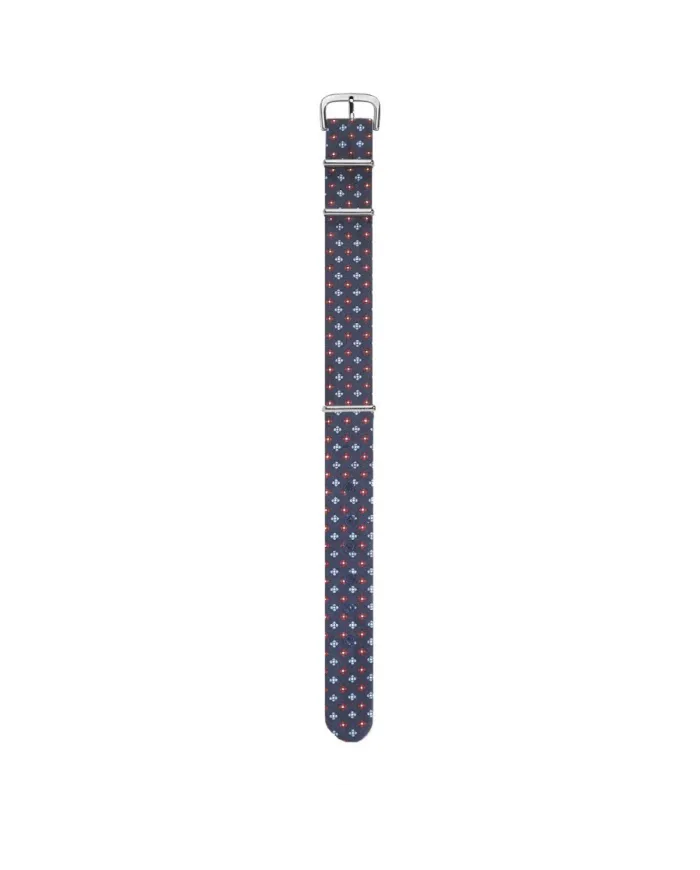 Bracelet Calbritto28 Arcamone Bleu Rouge 20 mm