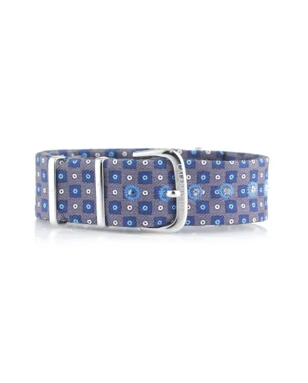 Calbritto28 Galilei Grey-Blue strap 20 mm