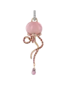 Ciondolo Medio Chantecler Campanella Medusa in Oro Bicolore con Opale, Diamanti e Zaffiri
