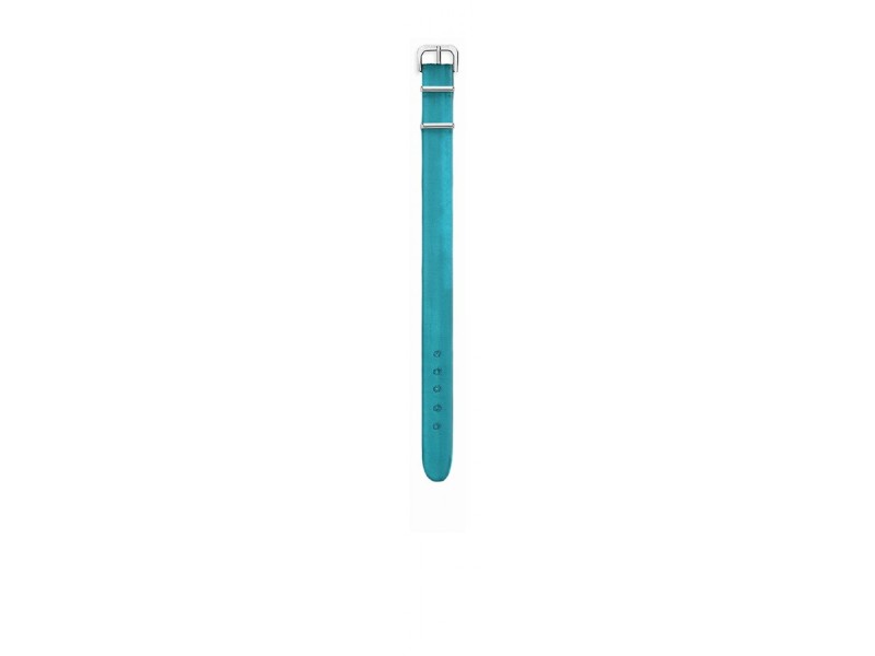 Calabritto28 Bracelet Bleu Turquoise Satin 16 mm