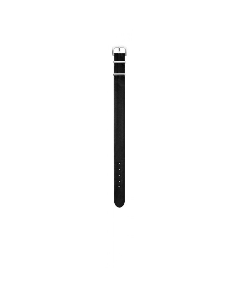 Calabritto28 Black Satin Strap 16 mm