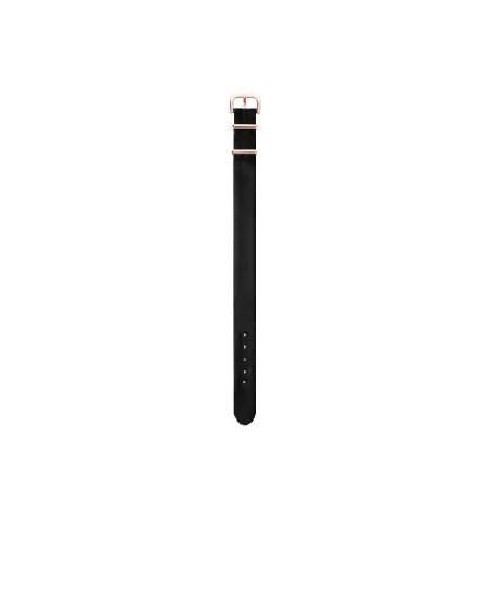 Cinturino Calabritto28 Raso Nero 16 mm
