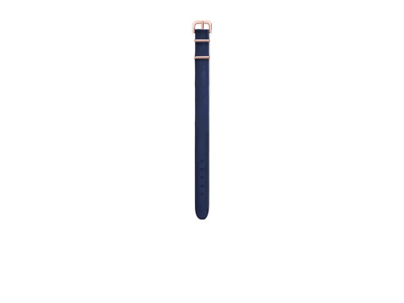 Calabritto28 Bracelet Satin Bleu 16 mm