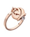 Chantecler Capri anello Campanella in oro rosa e diamanti