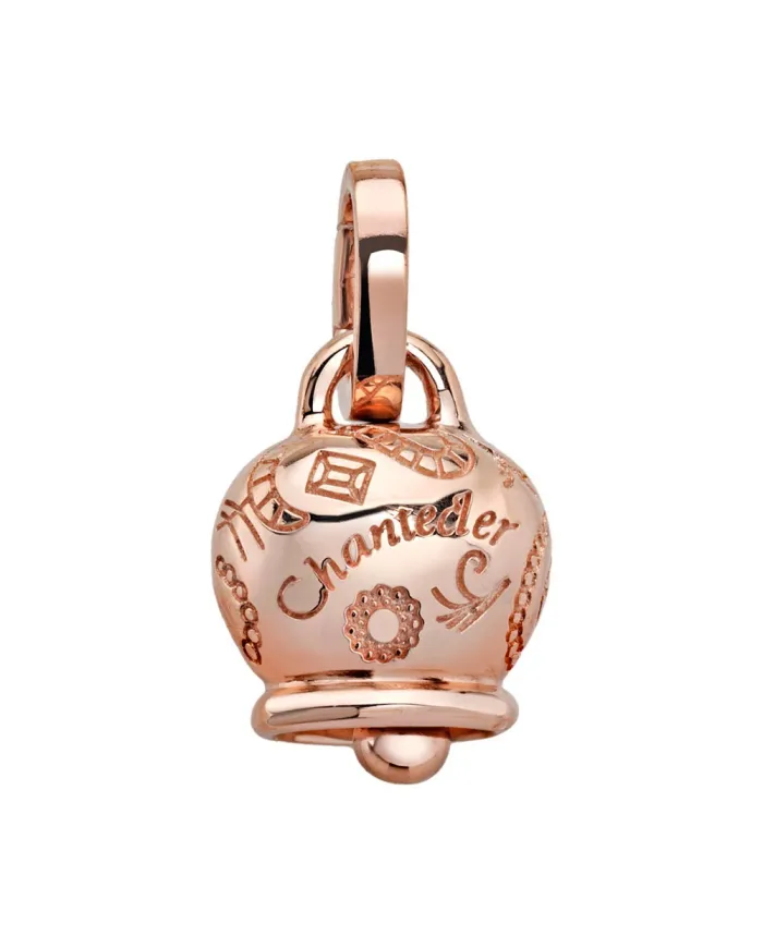 Pendentif Chantecler Capri Small Campanella en or rose